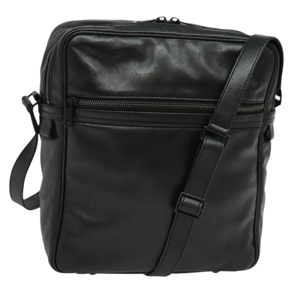 LOUIS VUITTON Monogram Difference Clarkson Bag Leather Black M92402 Auth BA4980