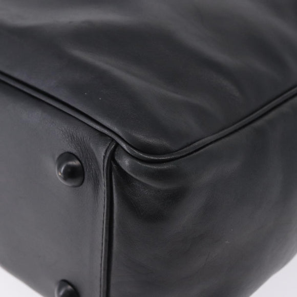 LOUIS VUITTON Monogram Difference Clarkson Tas Leer Zwart M92402 Auth BA4980