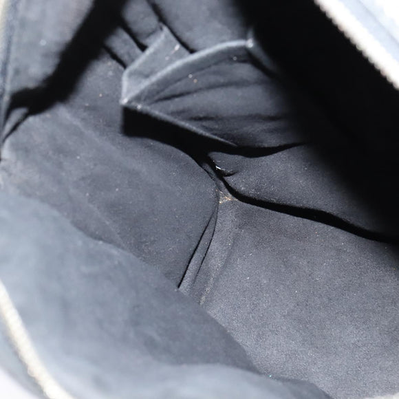 LOUIS VUITTON Monogram Difference Clarkson Bag Leather Black M92402 Auth BA4980