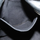 LOUIS VUITTON Monogram Difference Clarkson Bag Leather Black M92402 Auth BA4980-18