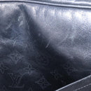 LOUIS VUITTON Monogram Difference Clarkson Tas Leer Zwart M92402 Auth BA4980-27