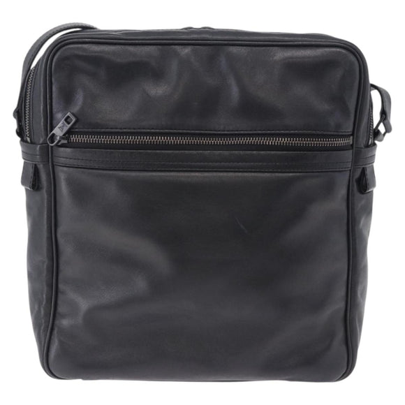 LOUIS VUITTON Monogram Difference Clarkson Tas Leer Zwart M92402 Auth BA4980