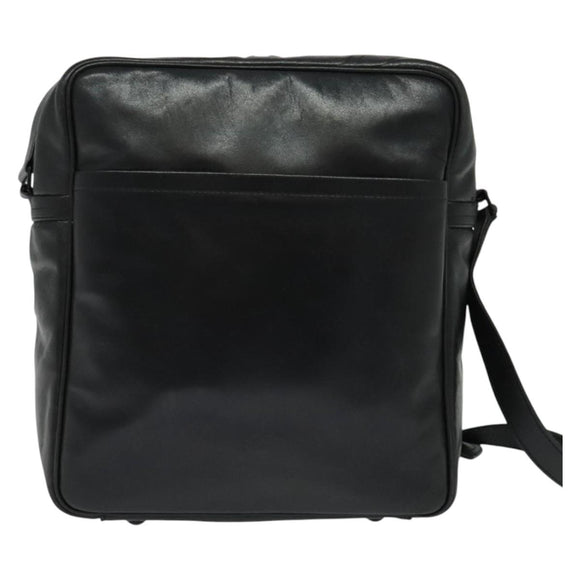 LOUIS VUITTON Monogram Difference Clarkson Bag Leather Black M92402 Auth BA4980