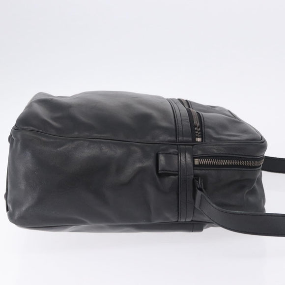 LOUIS VUITTON Monogram Difference Clarkson Tas Leer Zwart M92402 Auth BA4980