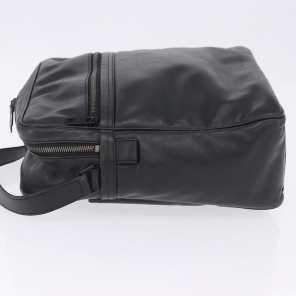 LOUIS VUITTON Monogram Difference Clarkson Tas Leer Zwart M92402 Auth BA4980
