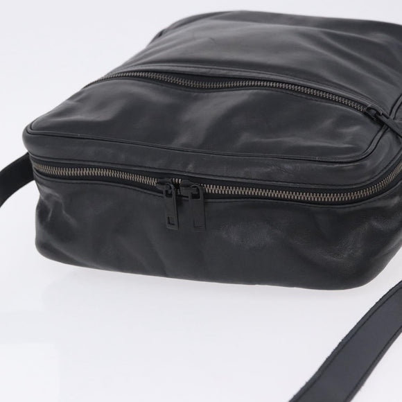 LOUIS VUITTON Monogram Difference Clarkson Tas Leer Zwart M92402 Auth BA4980