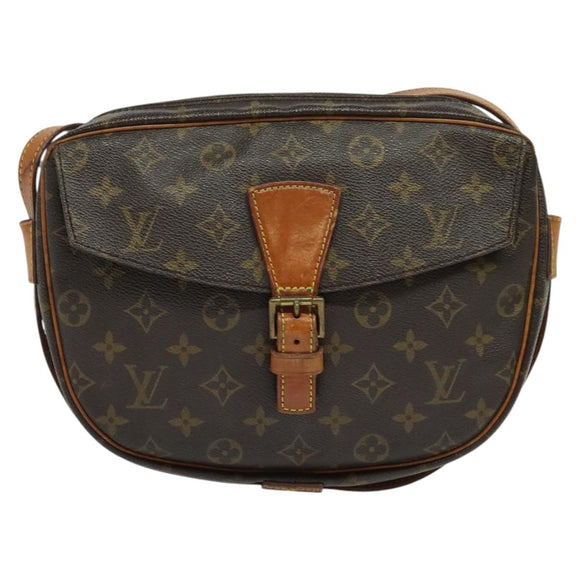 LOUIS VUITTON Monogram Jeune Fille GM Shoulder Bag M51225 LV Auth BA4984