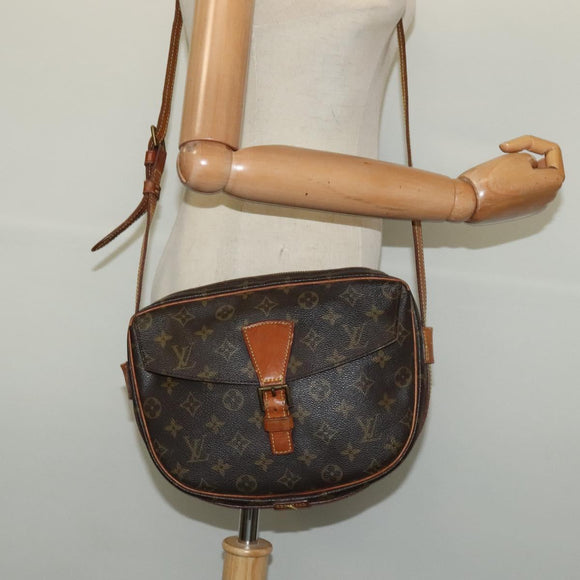 LOUIS VUITTON Monogram Jeune Fille GM Shoulder Bag M51225 LV Auth BA4984