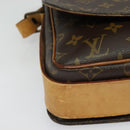 LOUIS VUITTON Monogram Cartouchiere GM Shoulder Bag M51252 LV Auth BA4985-10
