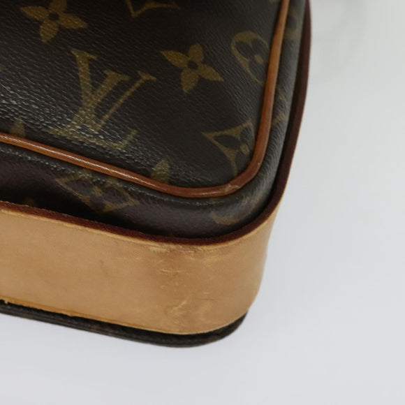 LOUIS VUITTON Monogram Cartouchiere GM Shoulder Bag M51252 LV Auth BA4985