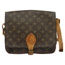 LOUIS VUITTON Monogram Cartouchiere GM Shoulder Bag M51252 LV Auth BA4985-2