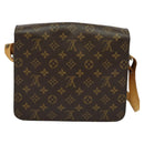 LOUIS VUITTON Monogram Cartouchiere GM Shoulder Bag M51252 LV Auth BA4985-3