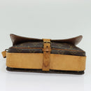 LOUIS VUITTON Monogram Cartouchiere GM Shoulder Bag M51252 LV Auth BA4985-9