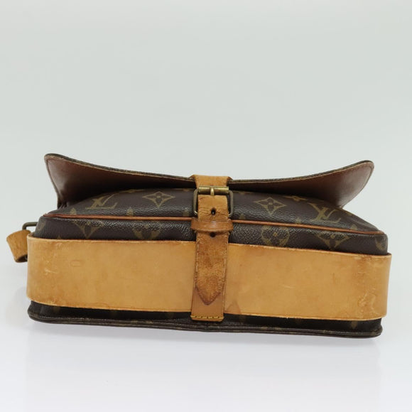 LOUIS VUITTON Monogram Cartouchiere GM Shoulder Bag M51252 LV Auth BA4985