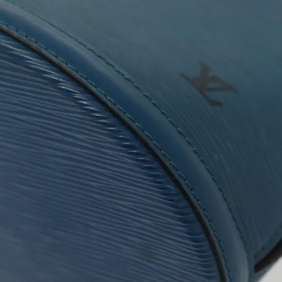 LOUIS VUITTON Epi Cluny Shoulder Bag Blue M52255 LV Auth BA5000