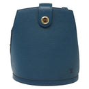 LOUIS VUITTON Epi Cluny Shoulder Bag Blue M52255 LV Auth BA5000-2