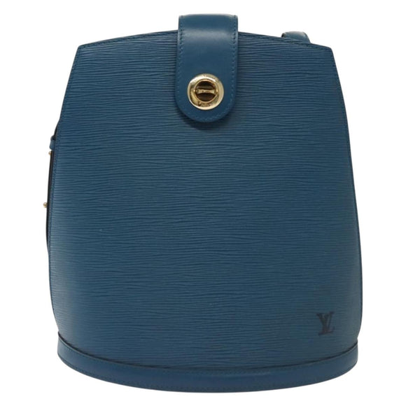 LOUIS VUITTON Epi Cluny Shoulder Bag Blue M52255 LV Auth BA5000