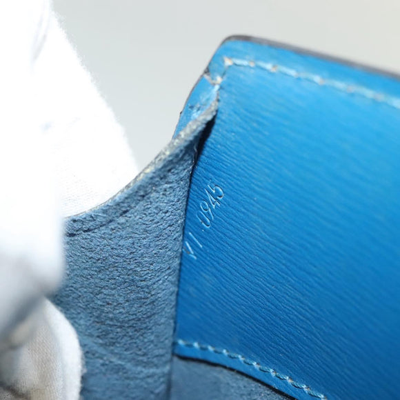 LOUIS VUITTON Epi Cluny Shoulder Bag Blue M52255 LV Auth BA5000