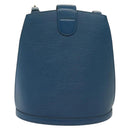 LOUIS VUITTON Epi Cluny Shoulder Bag Blue M52255 LV Auth BA5000-3