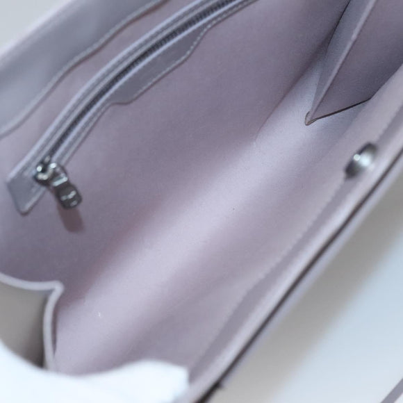 LOUIS VUITTON Epi Saint Tropez Shoulder Bag Gray Lilac M5246B LV Auth BA5001