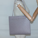 LOUIS VUITTON Epi Saint Tropez Shoulder Bag Gray Lilac M5246B LV Auth BA5001-21