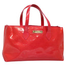 LOUIS VUITTON Vernis Wilshire Boulevard Hand Bag Rose Pop M93643 LV Auth BA5004-1