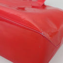 LOUIS VUITTON Vernis Wilshire Boulevard Hand Bag Rose Pop M93643 LV Auth BA5004-10