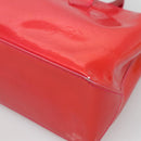 LOUIS VUITTON Vernis Wilshire Boulevard Hand Bag Rose Pop M93643 LV Auth BA5004-12