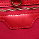 LOUIS VUITTON Vernis Wilshire Boulevard Hand Bag Rose Pop M93643 LV Auth BA5004-14