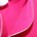 LOUIS VUITTON Vernis Wilshire Boulevard Hand Bag Rose Pop M93643 LV Auth BA5004-18