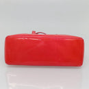 LOUIS VUITTON Vernis Wilshire Boulevard Hand Bag Rose Pop M93643 LV Auth BA5004-9