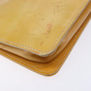 LOUIS VUITTON Monogram Vernis Lexington Pouch Beige M91010 LV Auth BA5005-13