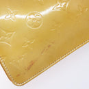 LOUIS VUITTON Monogram Vernis Lexington Pouch Beige M91010 LV Auth BA5005-14