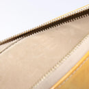 LOUIS VUITTON Monogram Vernis Lexington Pouch Beige M91010 LV Auth BA5005-16