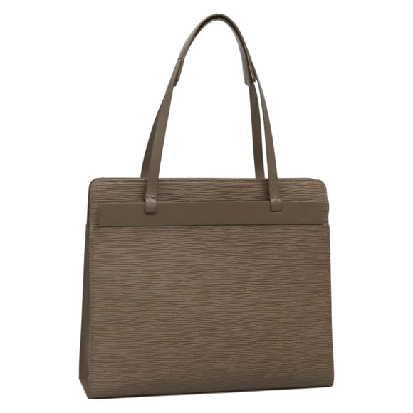 LOUIS VUITTON Epi Croisette PM Tote Bag Lilac M5249B LV Auth BA5006