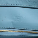 LOUIS VUITTON Monogram Vernis Houston Hand Bag Baby Blue M91005 LV Auth BA5011-10
