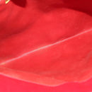 CHANEL Matelasse Chain Shoulder Bag Lamb Skin Red Gold CC Auth BA5019-22