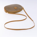 GUCCI Micro GG Supreme Shoulder Bag PVC Beige Gold Auth BA5021-7