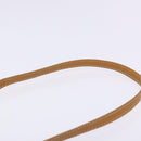 GUCCI Micro GG Supreme Shoulder Bag PVC Beige Gold Auth BA5021-8