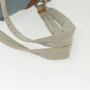 PRADA Backpack Nylon Light Blue Silver Auth BA5026-9