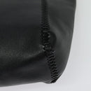 Stella MacCartney Chain Fabera Shoulder Bag Leather Black Auth BA5027-15