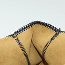 Stella MacCartney Chain Fabera Shoulder Bag Leather Black Auth BA5027-18