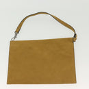 Stella MacCartney Chain Fabera Shoulder Bag Leather Black Auth BA5027-20