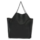 Stella MacCartney Chain Fabera Shoulder Bag Leather Black Auth BA5027-2