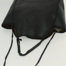 Stella MacCartney Chain Fabera Shoulder Bag Leather Black Auth BA5027-5