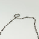 Stella MacCartney Chain Farabella Mini Bag Suede Pink Silver Auth BA5028-15