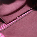 Stella MacCartney Chain Farabella Mini Bag Suede Pink Silver Auth BA5028-11