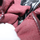 Stella MacCartney Chain Farabella Mini Bag Suede Pink Silver Auth BA5028-12