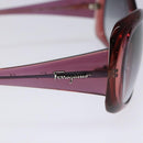 Salvatore Ferragamo Sunglasses Plastic Purple Auth BA5037-8