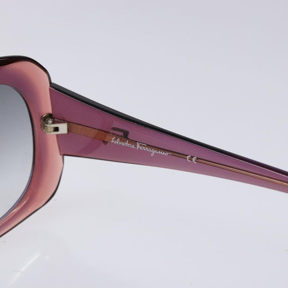 Salvatore Ferragamo Sunglasses Plastic Purple Auth BA5037